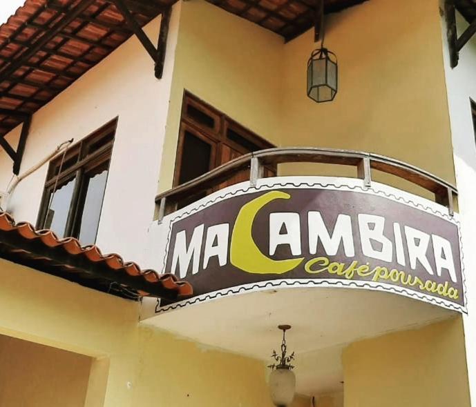 Macambira Cafe Pousada Делмиру-Говея Экстерьер фото